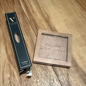 Violet Voss Lip Gloss and Steve Laurent jelly Highlighter Set